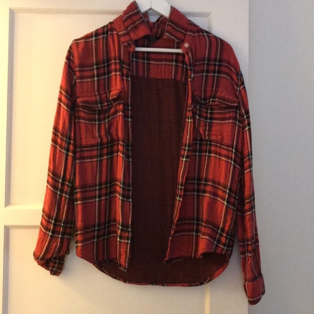 Joe’s flannel small no flaws worn twice